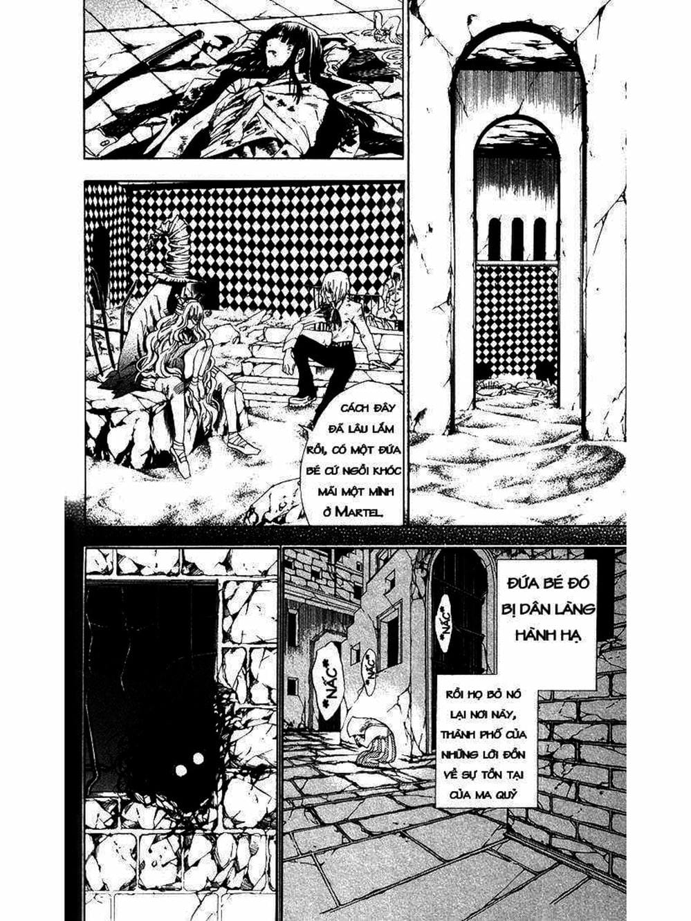 Truyện Tranh Quái Vật Sinh Ra Từ Linh Hồn Chết Chóc - D. Gray-Man trang 8