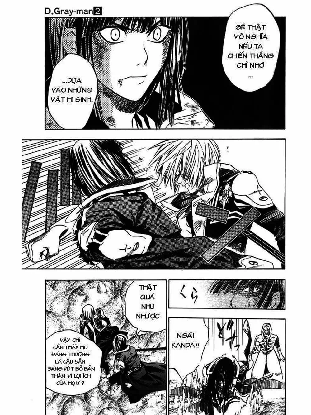 Truyện Tranh Quái Vật Sinh Ra Từ Linh Hồn Chết Chóc - D. Gray-Man trang 8