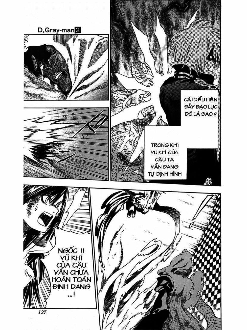 Truyện Tranh Quái Vật Sinh Ra Từ Linh Hồn Chết Chóc - D. Gray-Man trang 8