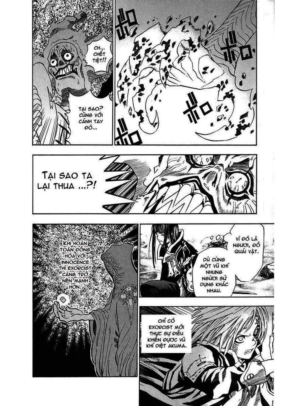 Truyện Tranh Quái Vật Sinh Ra Từ Linh Hồn Chết Chóc - D. Gray-Man trang 8