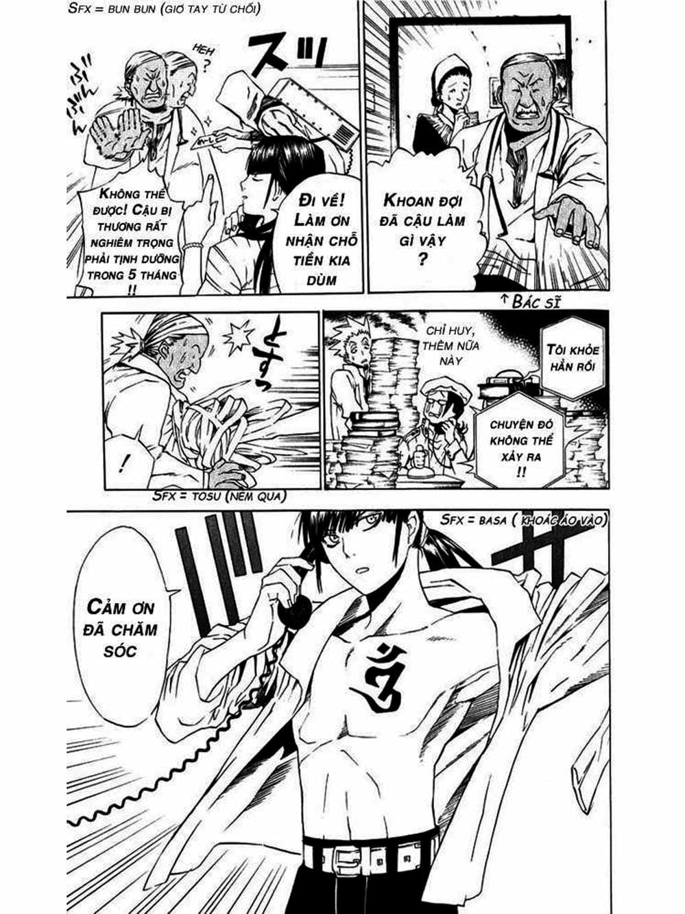 Truyện Tranh Quái Vật Sinh Ra Từ Linh Hồn Chết Chóc - D. Gray-Man trang 8