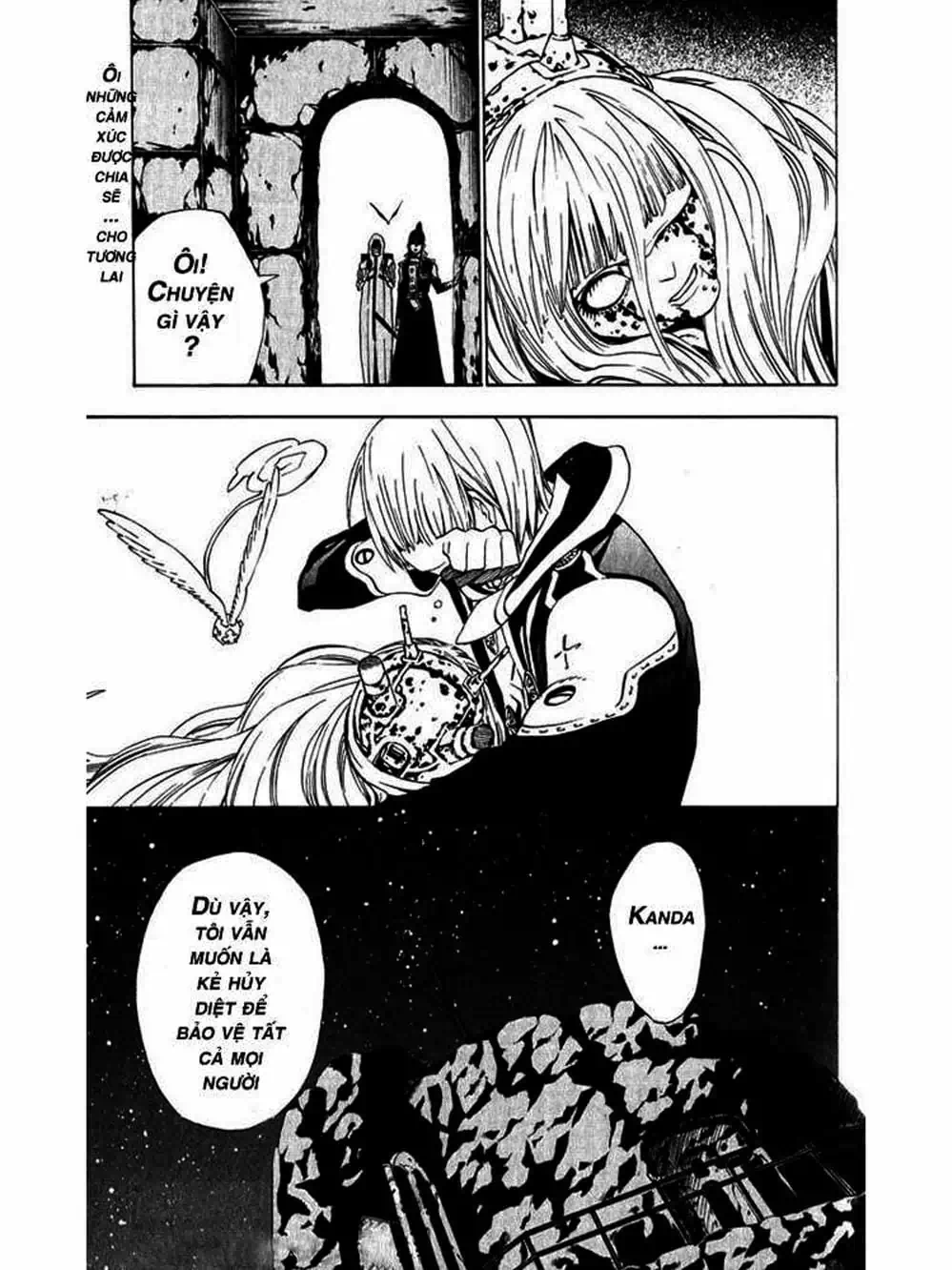 Truyện Tranh Quái Vật Sinh Ra Từ Linh Hồn Chết Chóc - D. Gray-Man trang 8