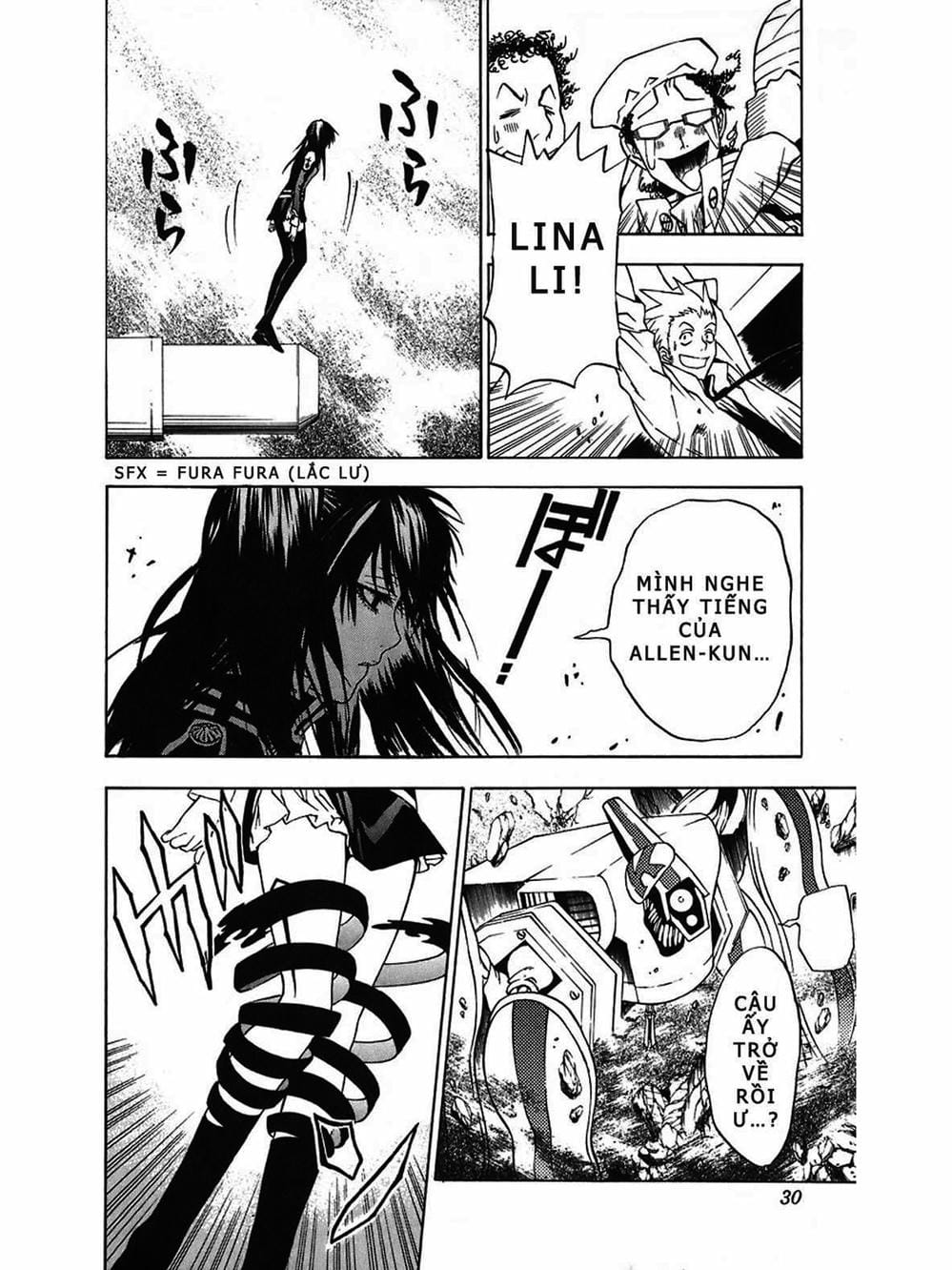 Truyện Tranh Quái Vật Sinh Ra Từ Linh Hồn Chết Chóc - D. Gray-Man trang 8