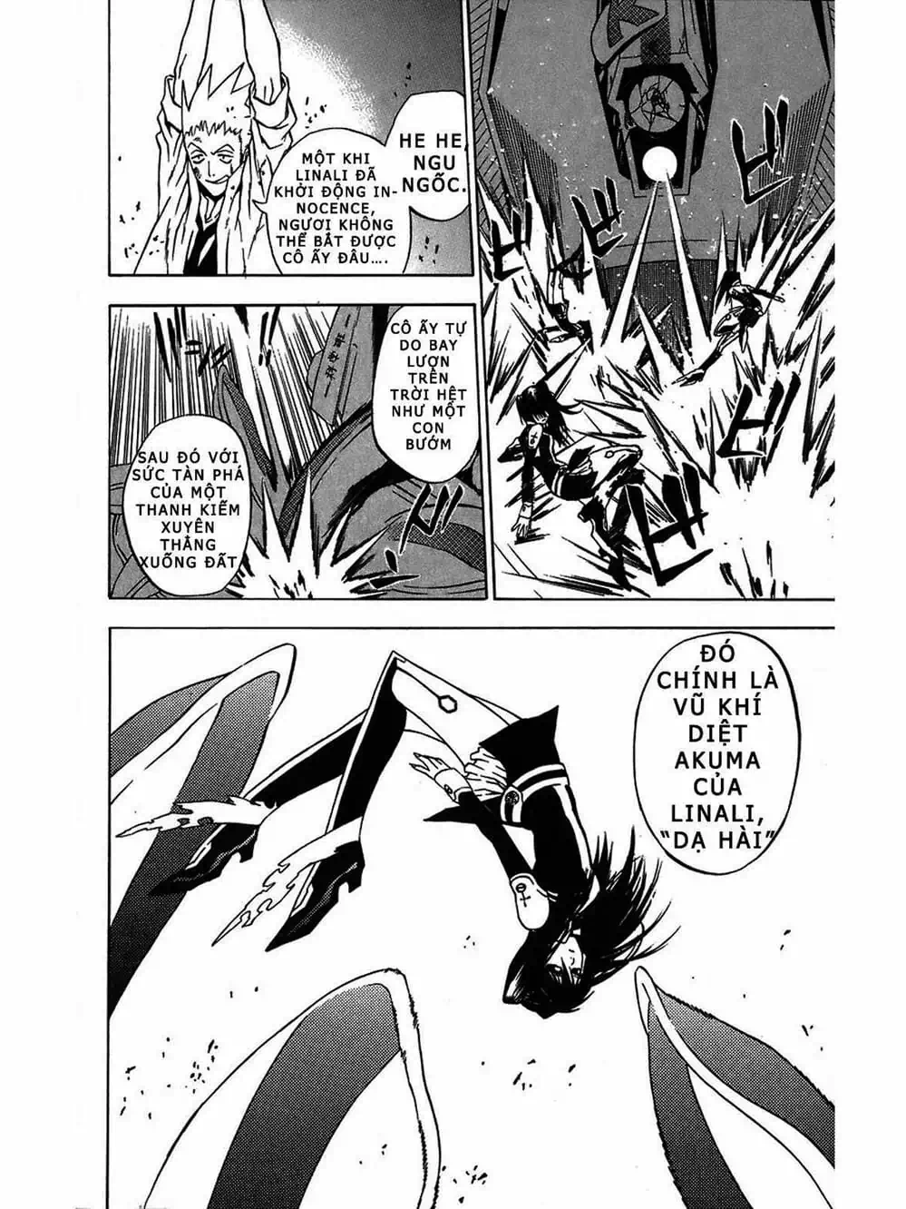 Truyện Tranh Quái Vật Sinh Ra Từ Linh Hồn Chết Chóc - D. Gray-Man trang 8