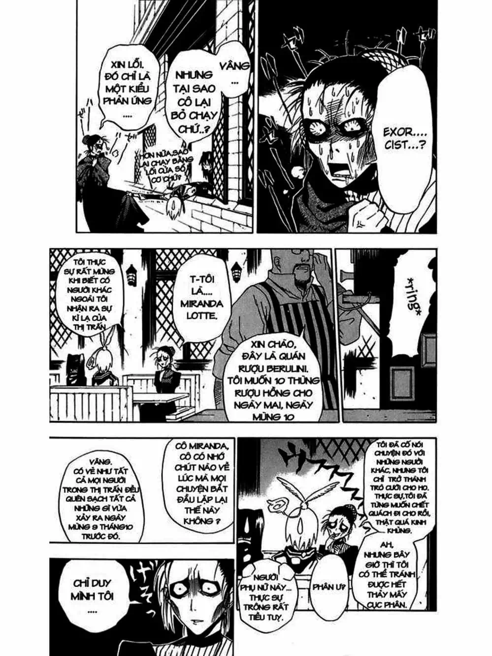 Truyện Tranh Quái Vật Sinh Ra Từ Linh Hồn Chết Chóc - D. Gray-Man trang 8