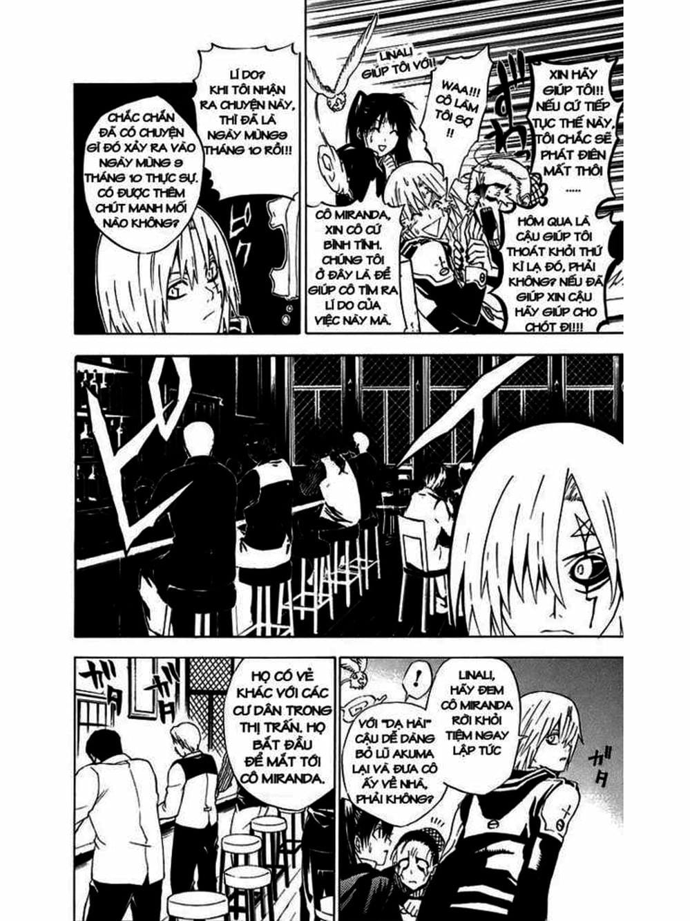 Truyện Tranh Quái Vật Sinh Ra Từ Linh Hồn Chết Chóc - D. Gray-Man trang 8