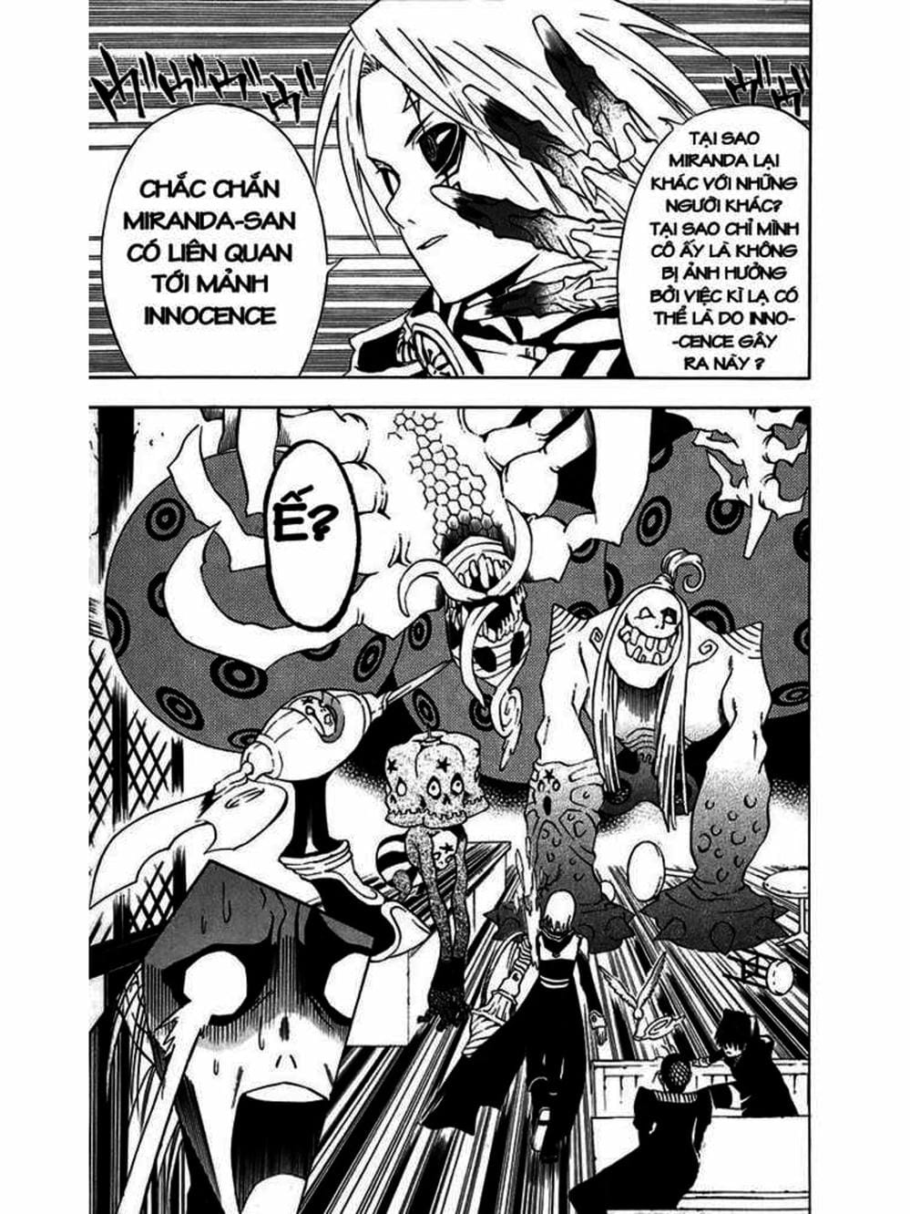 Truyện Tranh Quái Vật Sinh Ra Từ Linh Hồn Chết Chóc - D. Gray-Man trang 8
