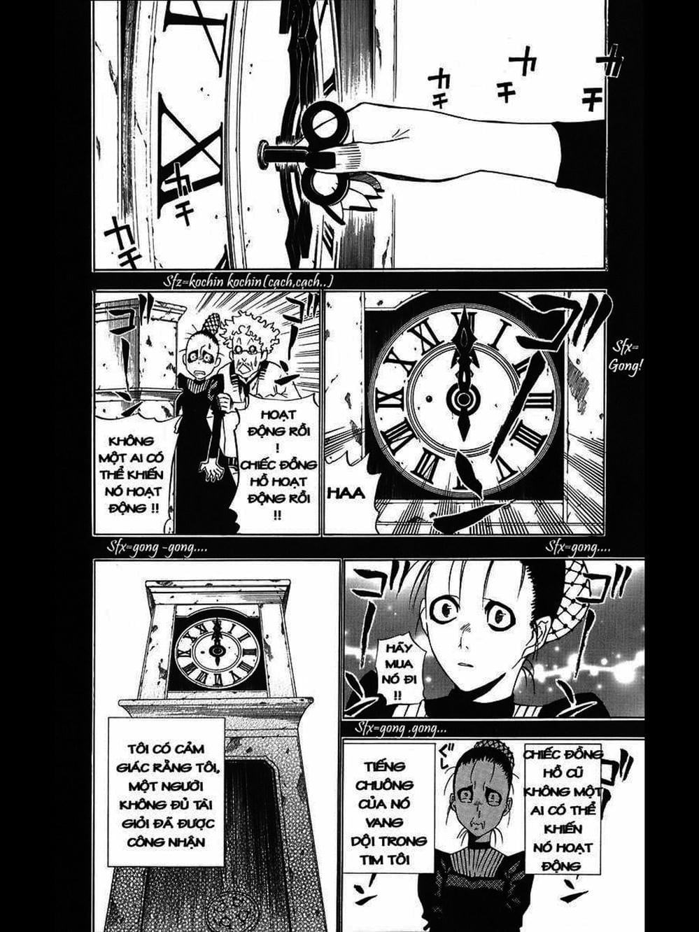 Truyện Tranh Quái Vật Sinh Ra Từ Linh Hồn Chết Chóc - D. Gray-Man trang 8