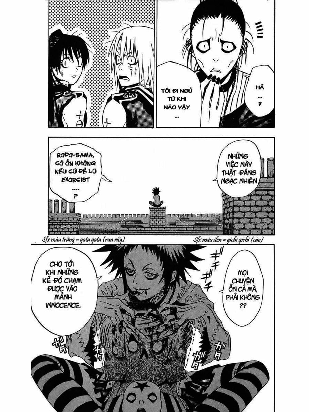 Truyện Tranh Quái Vật Sinh Ra Từ Linh Hồn Chết Chóc - D. Gray-Man trang 8