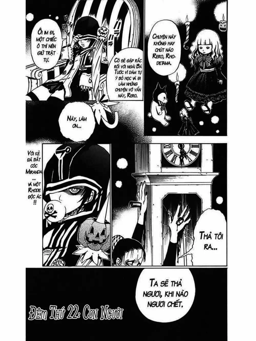 Truyện Tranh Quái Vật Sinh Ra Từ Linh Hồn Chết Chóc - D. Gray-Man trang 8