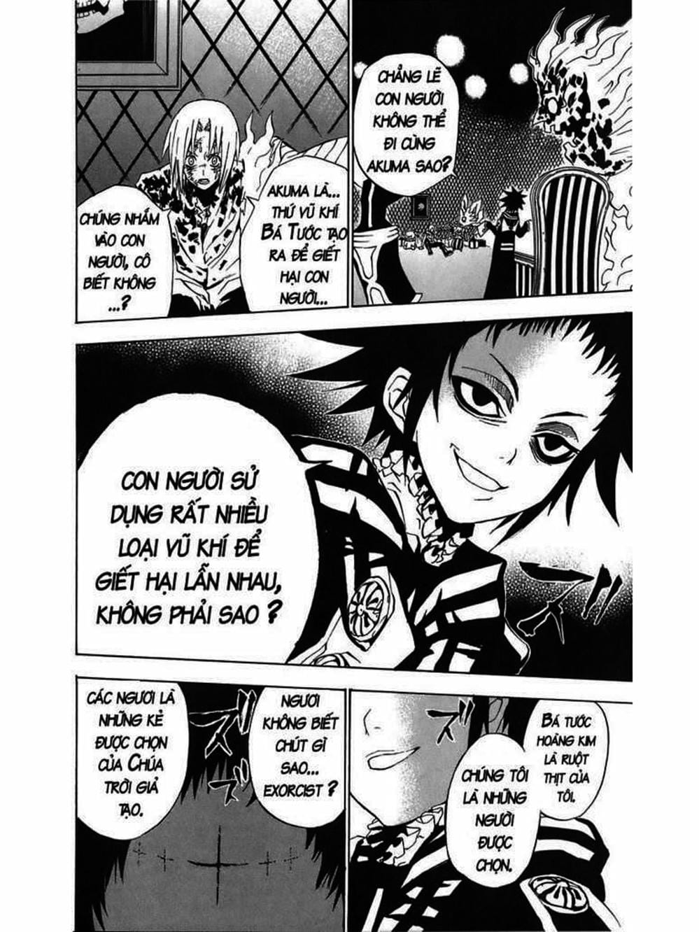 Truyện Tranh Quái Vật Sinh Ra Từ Linh Hồn Chết Chóc - D. Gray-Man trang 8