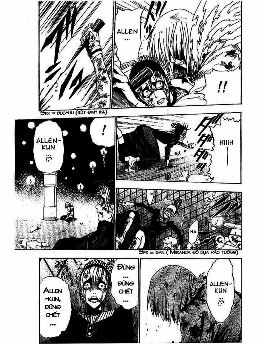 Truyện Tranh Quái Vật Sinh Ra Từ Linh Hồn Chết Chóc - D. Gray-Man trang 8