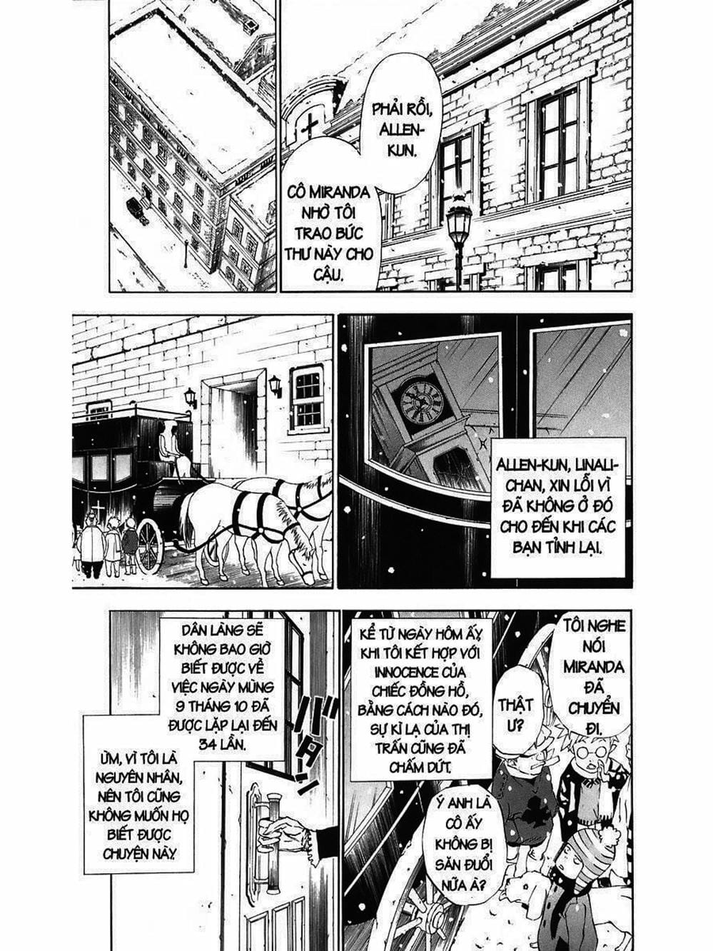 Truyện Tranh Quái Vật Sinh Ra Từ Linh Hồn Chết Chóc - D. Gray-Man trang 8