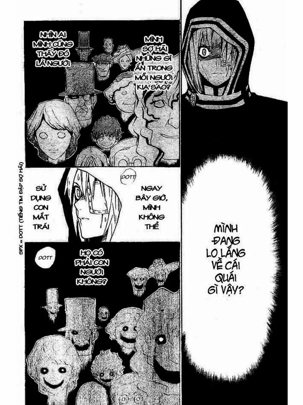 Truyện Tranh Quái Vật Sinh Ra Từ Linh Hồn Chết Chóc - D. Gray-Man trang 8