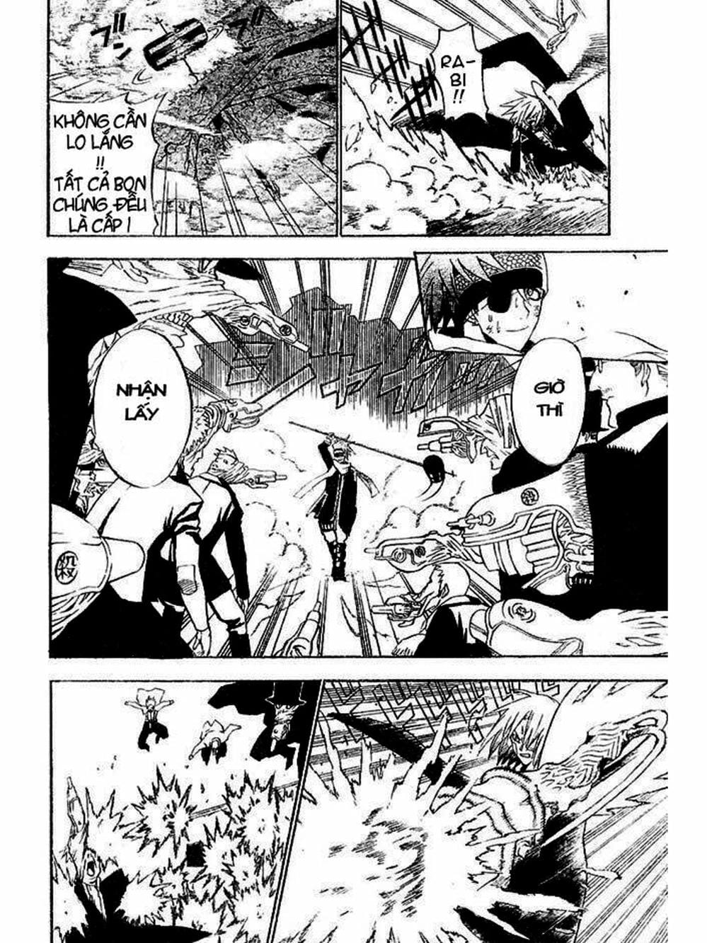 Truyện Tranh Quái Vật Sinh Ra Từ Linh Hồn Chết Chóc - D. Gray-Man trang 8