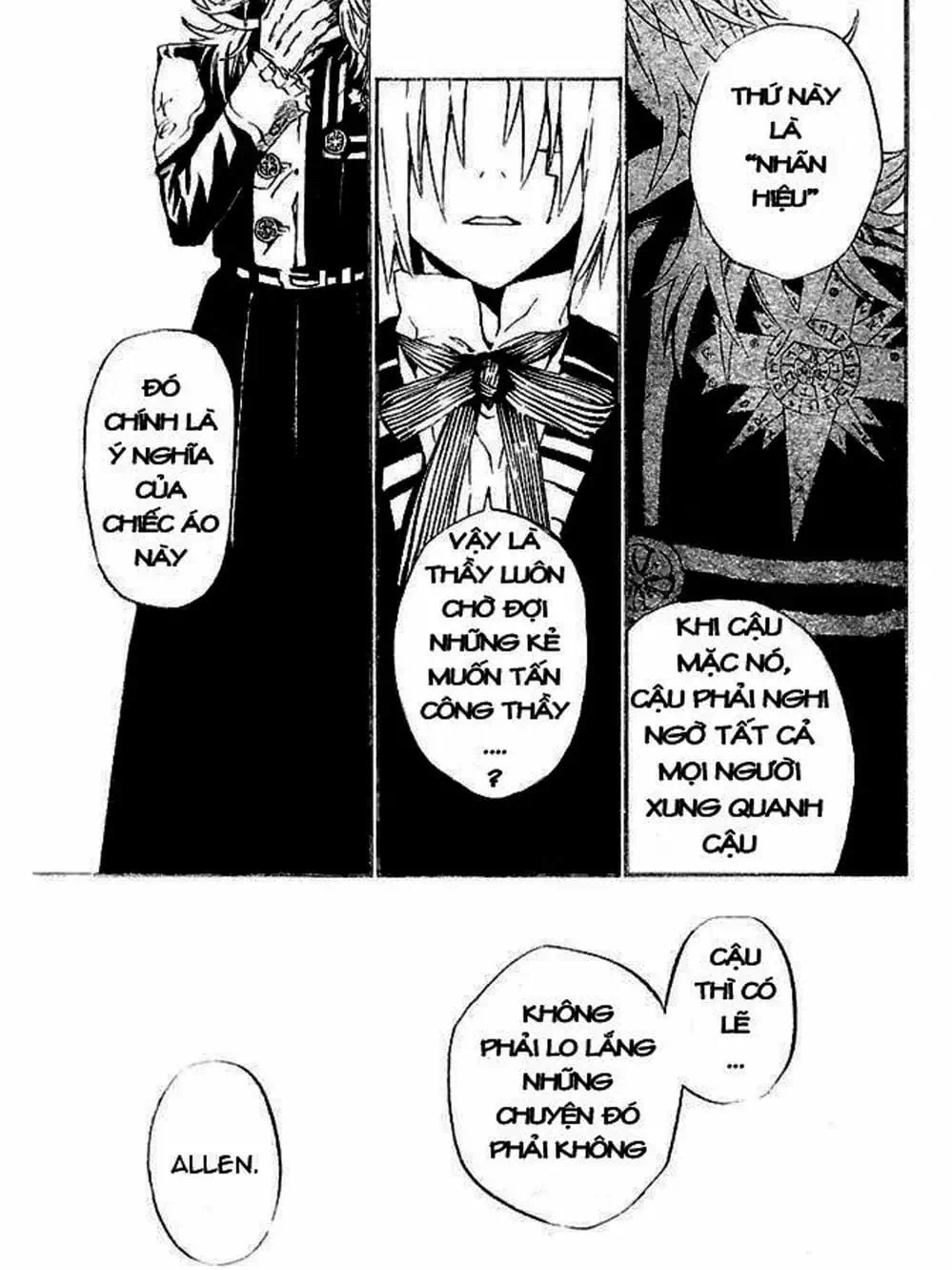 Truyện Tranh Quái Vật Sinh Ra Từ Linh Hồn Chết Chóc - D. Gray-Man trang 8