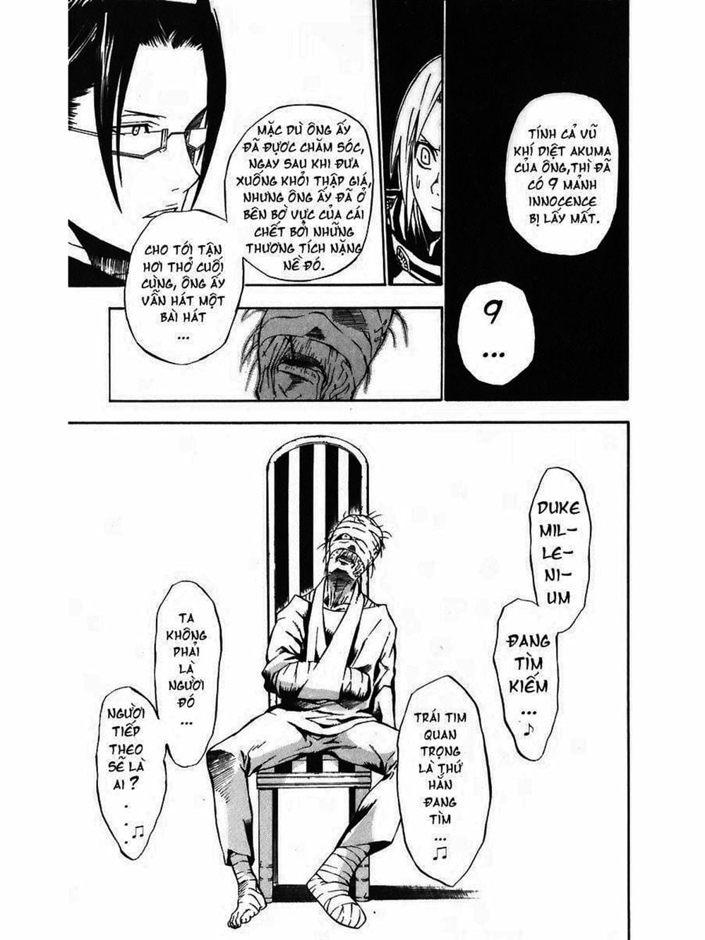 Truyện Tranh Quái Vật Sinh Ra Từ Linh Hồn Chết Chóc - D. Gray-Man trang 8