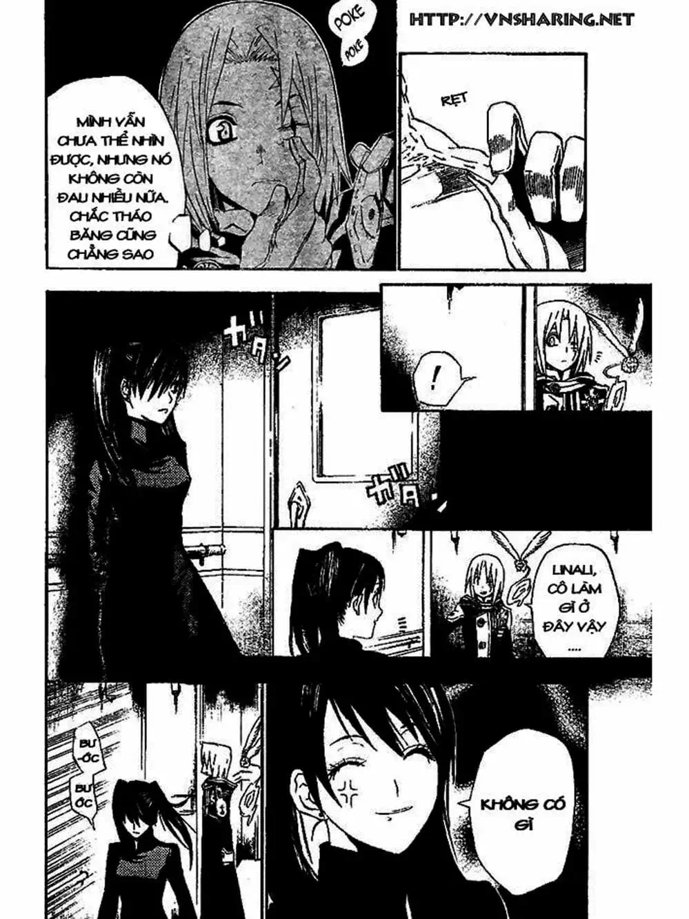 Truyện Tranh Quái Vật Sinh Ra Từ Linh Hồn Chết Chóc - D. Gray-Man trang 8