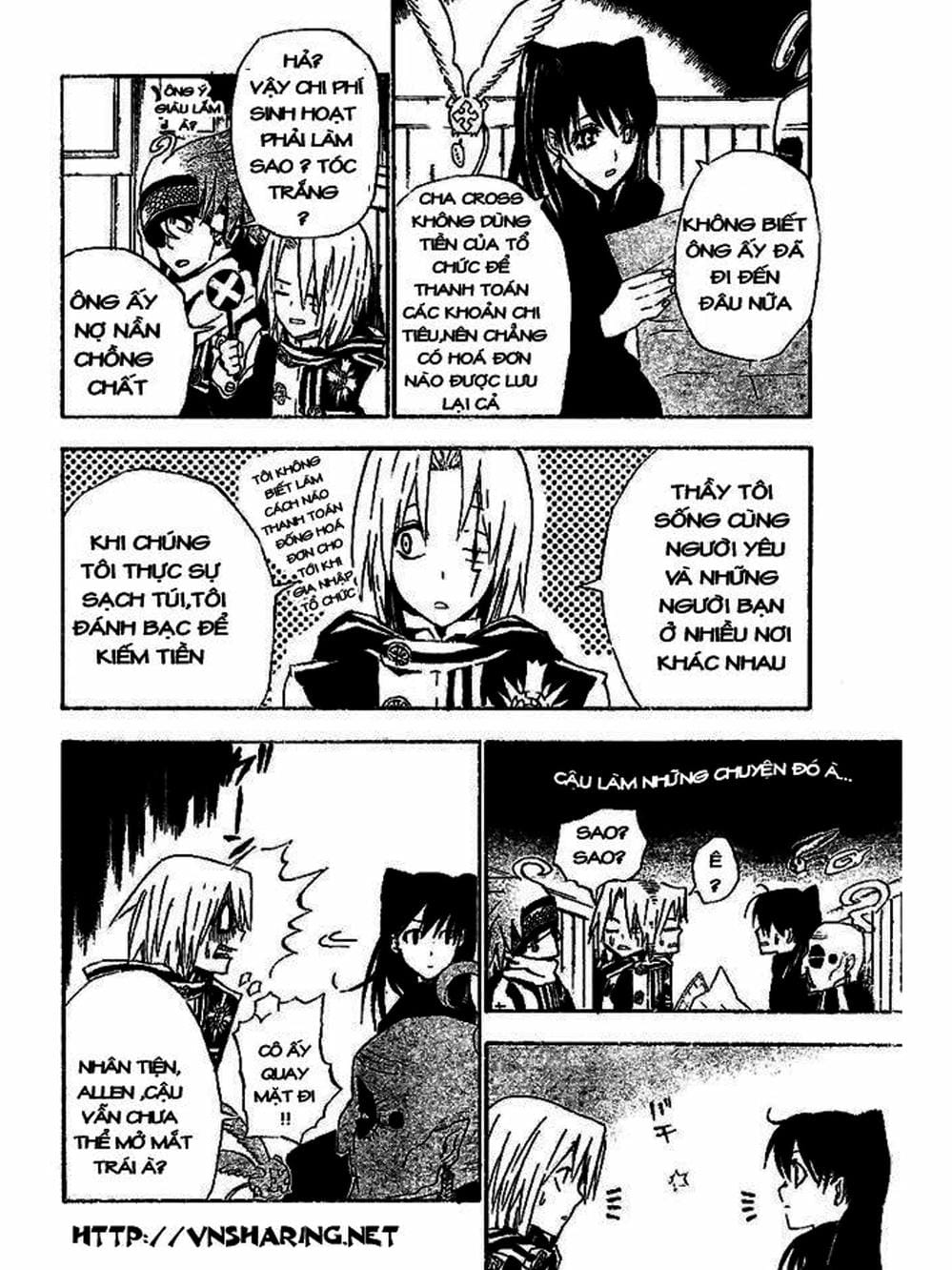 Truyện Tranh Quái Vật Sinh Ra Từ Linh Hồn Chết Chóc - D. Gray-Man trang 8