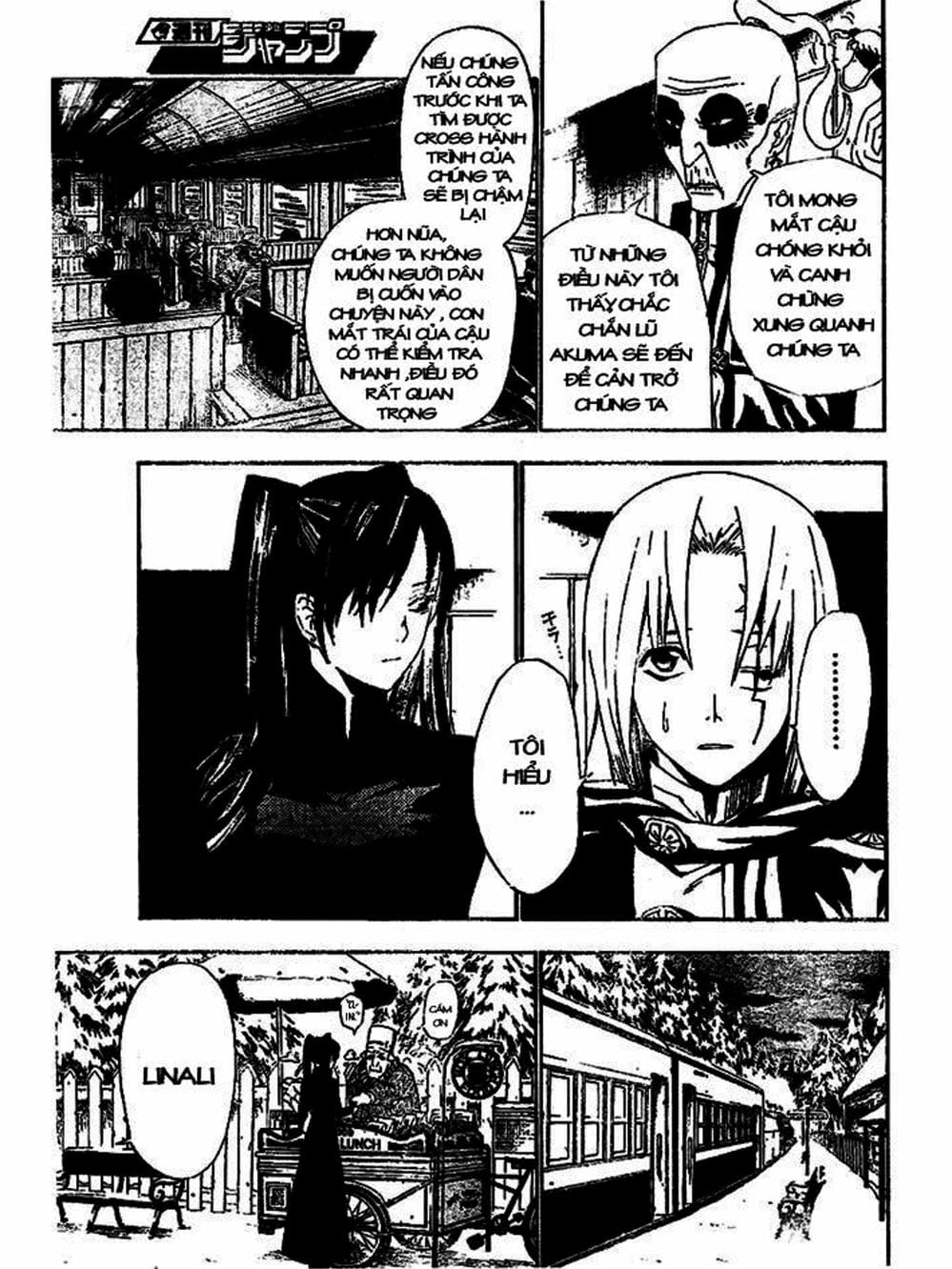 Truyện Tranh Quái Vật Sinh Ra Từ Linh Hồn Chết Chóc - D. Gray-Man trang 8