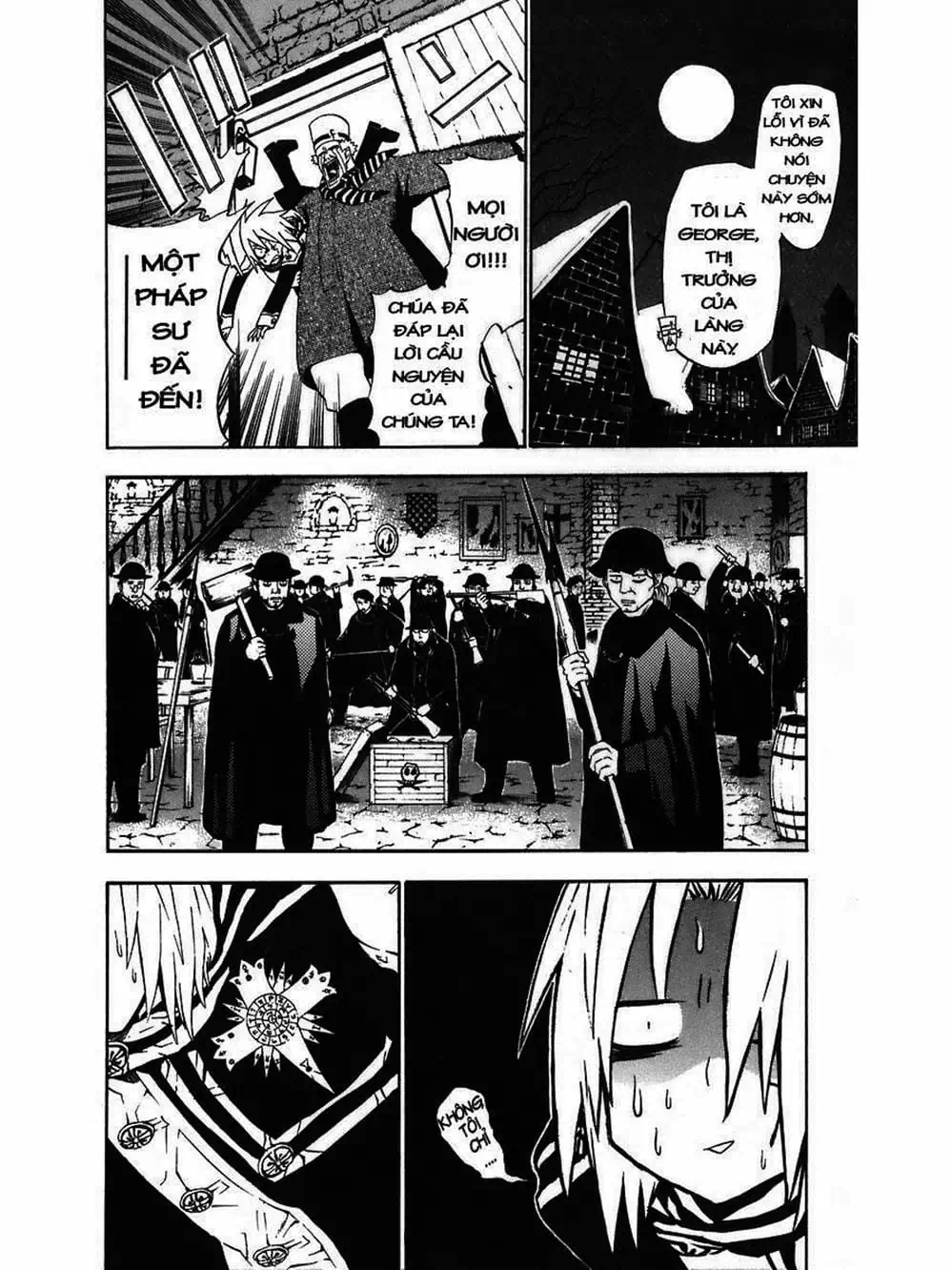 Truyện Tranh Quái Vật Sinh Ra Từ Linh Hồn Chết Chóc - D. Gray-Man trang 8