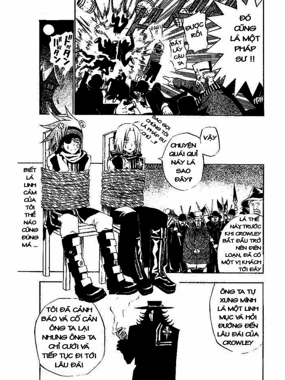 Truyện Tranh Quái Vật Sinh Ra Từ Linh Hồn Chết Chóc - D. Gray-Man trang 8