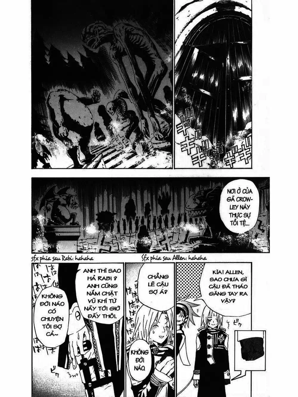 Truyện Tranh Quái Vật Sinh Ra Từ Linh Hồn Chết Chóc - D. Gray-Man trang 8