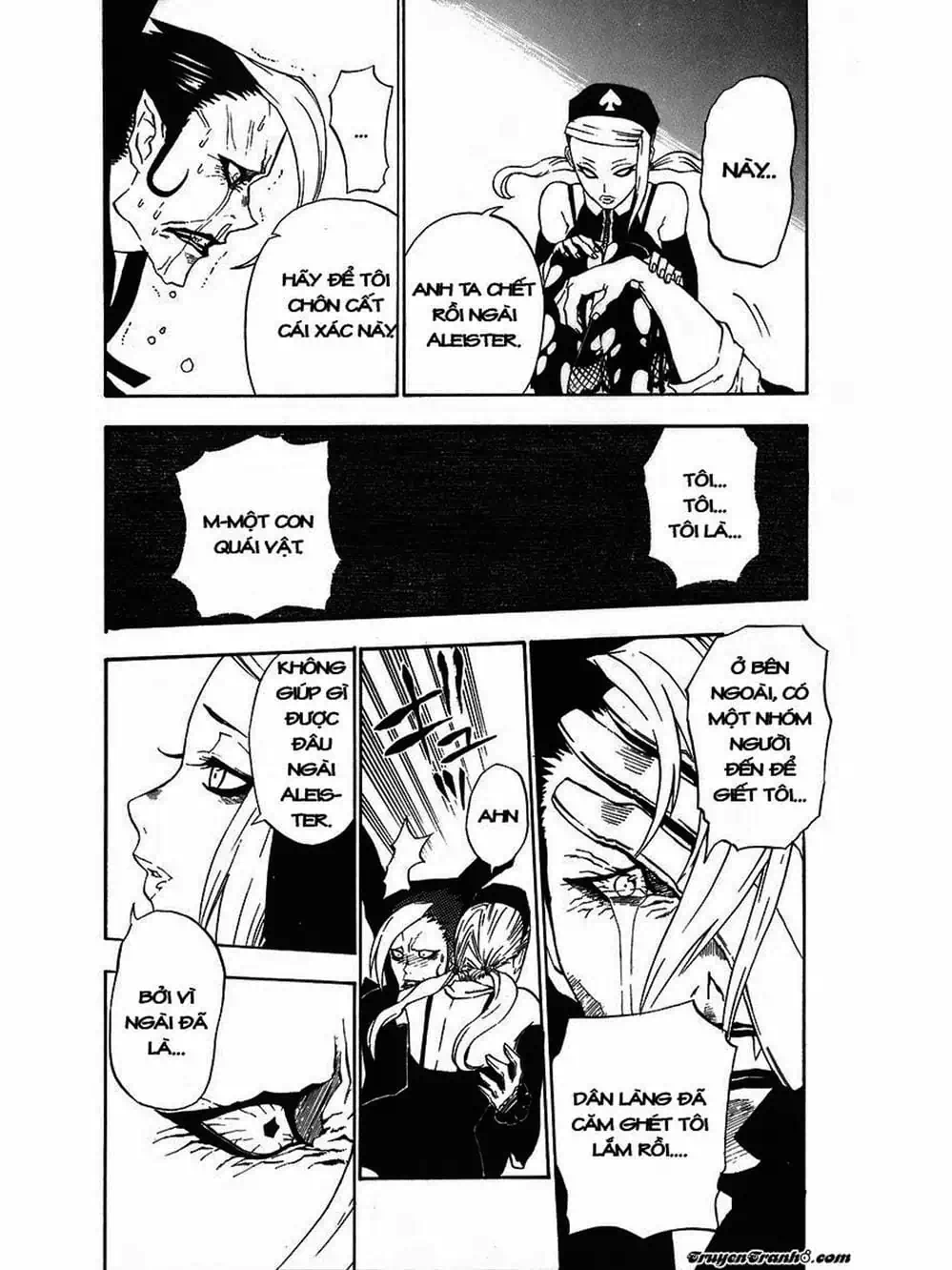 Truyện Tranh Quái Vật Sinh Ra Từ Linh Hồn Chết Chóc - D. Gray-Man trang 8