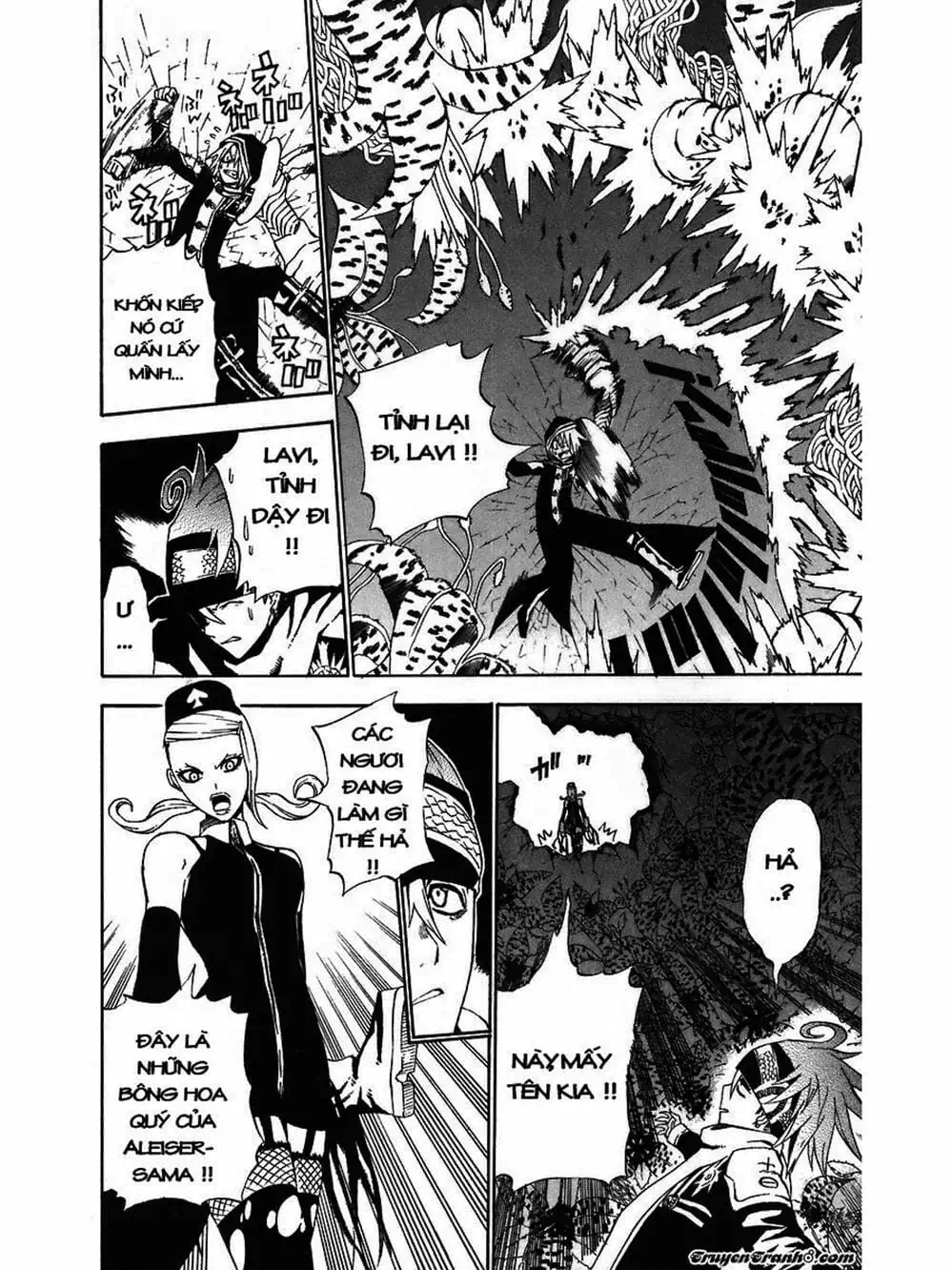 Truyện Tranh Quái Vật Sinh Ra Từ Linh Hồn Chết Chóc - D. Gray-Man trang 8