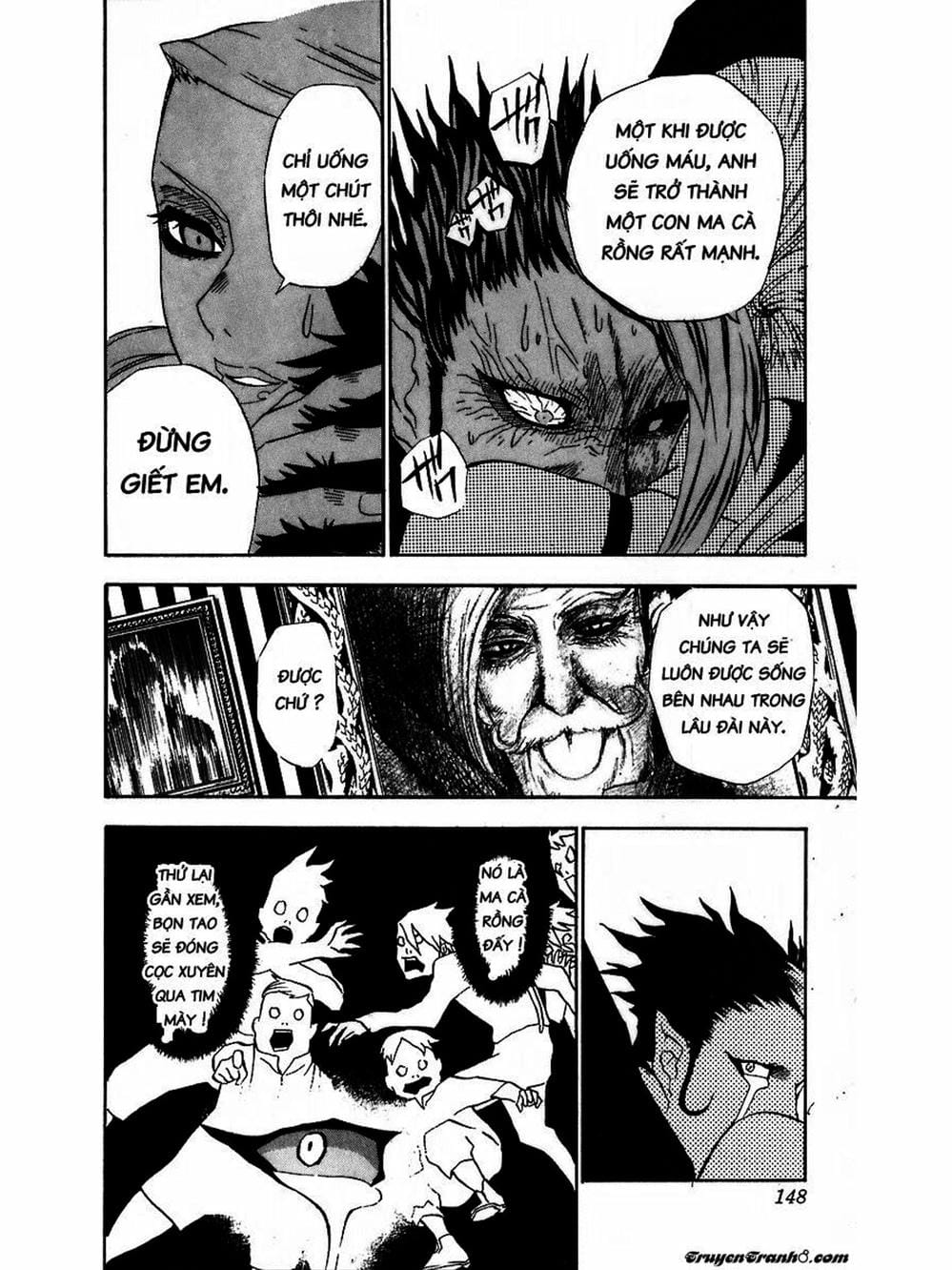 Truyện Tranh Quái Vật Sinh Ra Từ Linh Hồn Chết Chóc - D. Gray-Man trang 8