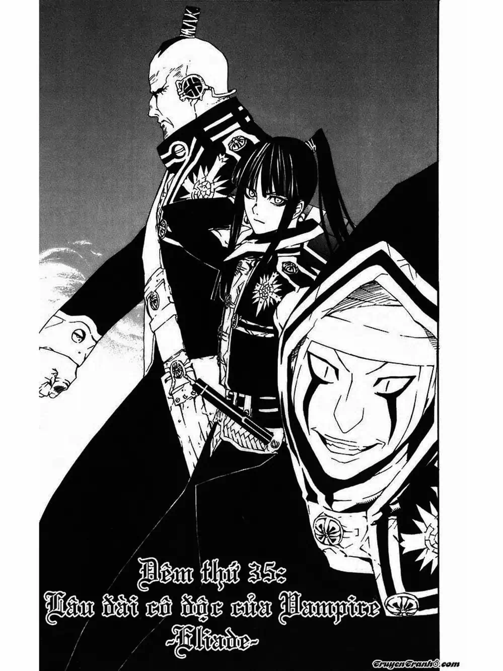Truyện Tranh Quái Vật Sinh Ra Từ Linh Hồn Chết Chóc - D. Gray-Man trang 8