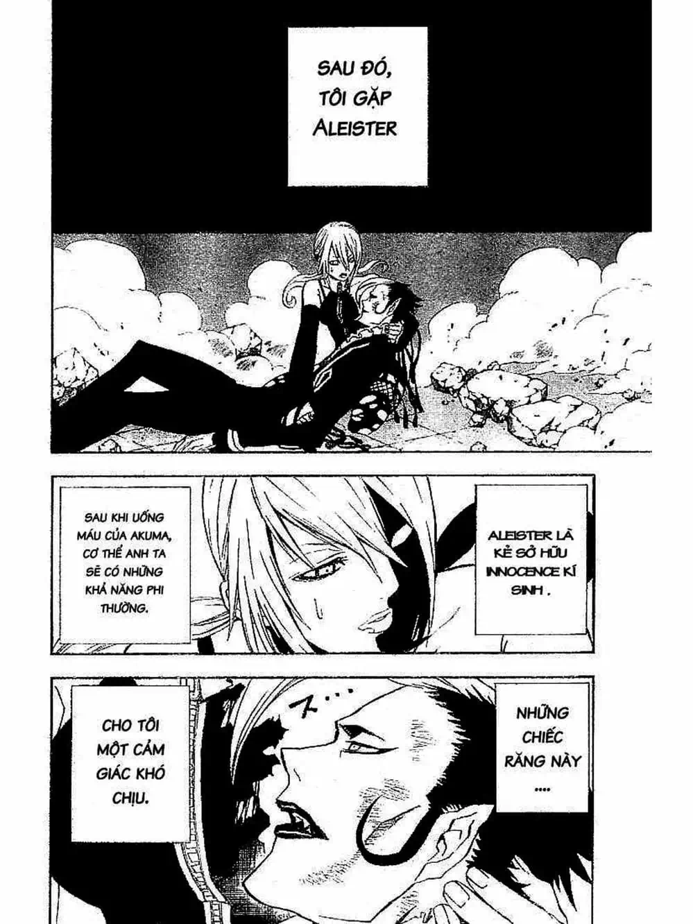 Truyện Tranh Quái Vật Sinh Ra Từ Linh Hồn Chết Chóc - D. Gray-Man trang 8