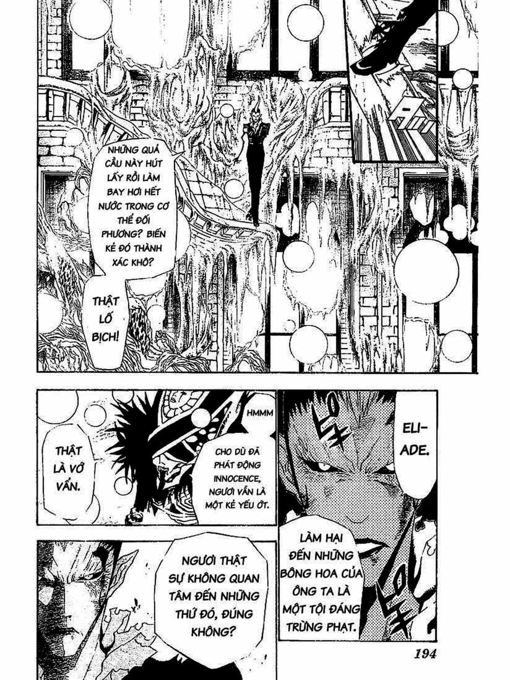 Truyện Tranh Quái Vật Sinh Ra Từ Linh Hồn Chết Chóc - D. Gray-Man trang 8