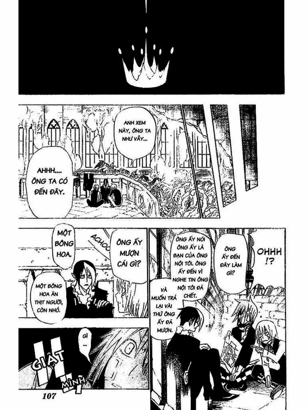 Truyện Tranh Quái Vật Sinh Ra Từ Linh Hồn Chết Chóc - D. Gray-Man trang 8