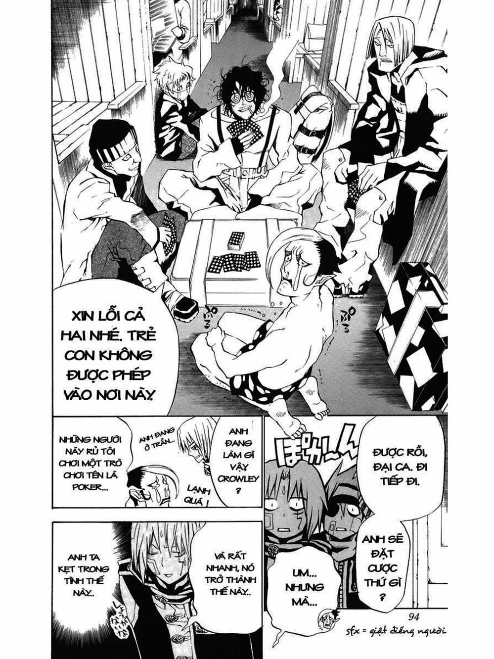 Truyện Tranh Quái Vật Sinh Ra Từ Linh Hồn Chết Chóc - D. Gray-Man trang 8