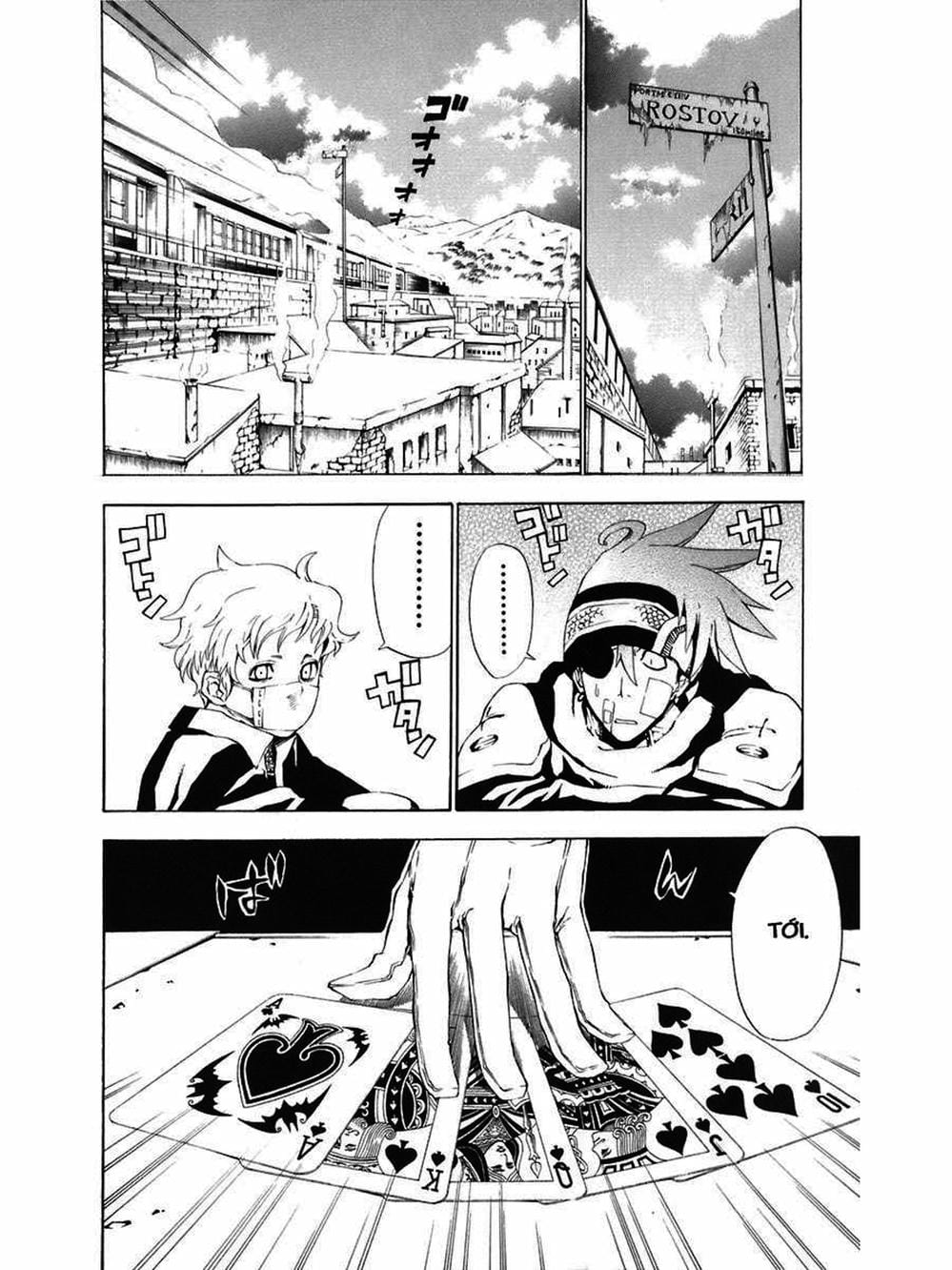 Truyện Tranh Quái Vật Sinh Ra Từ Linh Hồn Chết Chóc - D. Gray-Man trang 8