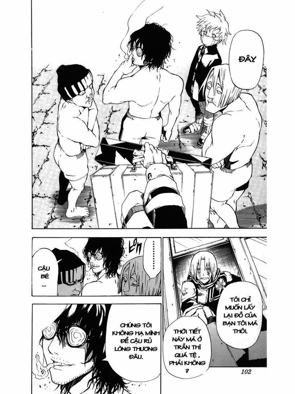 Truyện Tranh Quái Vật Sinh Ra Từ Linh Hồn Chết Chóc - D. Gray-Man trang 8