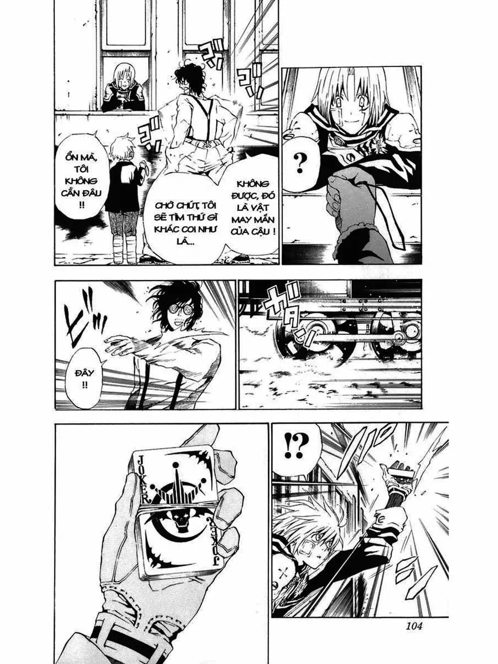 Truyện Tranh Quái Vật Sinh Ra Từ Linh Hồn Chết Chóc - D. Gray-Man trang 8