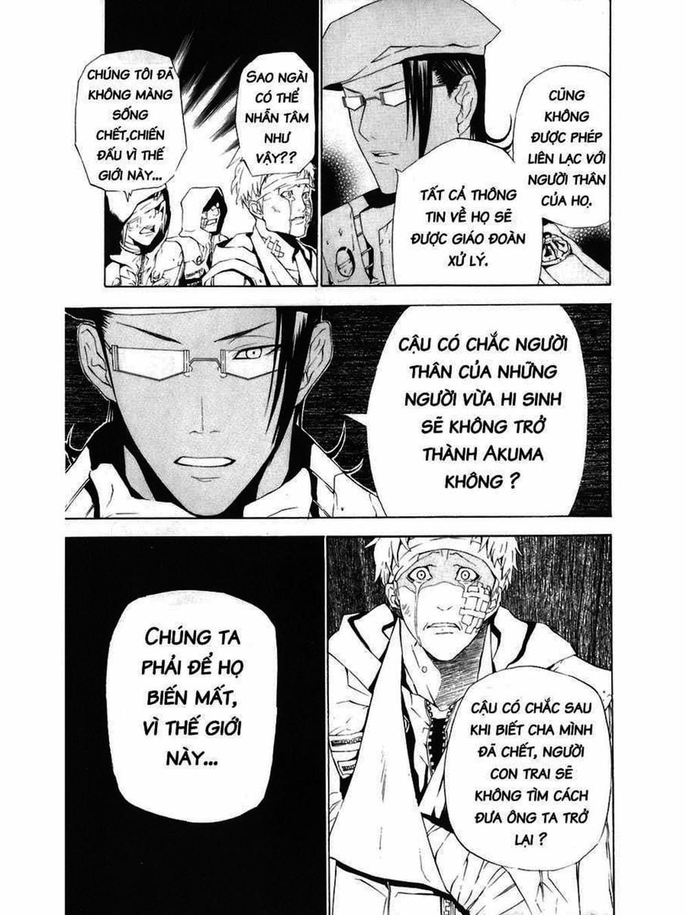 Truyện Tranh Quái Vật Sinh Ra Từ Linh Hồn Chết Chóc - D. Gray-Man trang 8