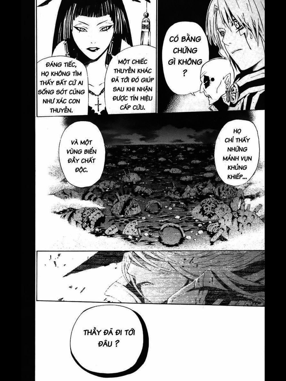 Truyện Tranh Quái Vật Sinh Ra Từ Linh Hồn Chết Chóc - D. Gray-Man trang 8
