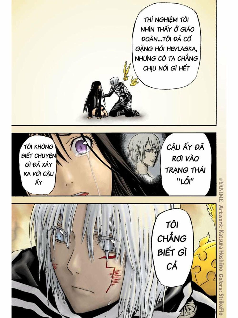 Truyện Tranh Quái Vật Sinh Ra Từ Linh Hồn Chết Chóc - D. Gray-Man trang 8