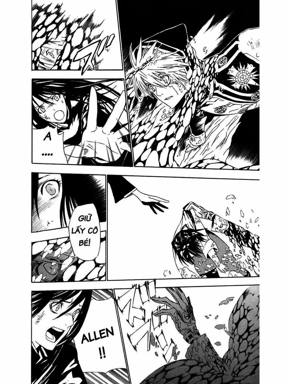 Truyện Tranh Quái Vật Sinh Ra Từ Linh Hồn Chết Chóc - D. Gray-Man trang 8