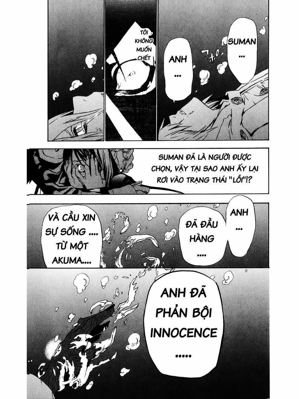 Truyện Tranh Quái Vật Sinh Ra Từ Linh Hồn Chết Chóc - D. Gray-Man trang 8