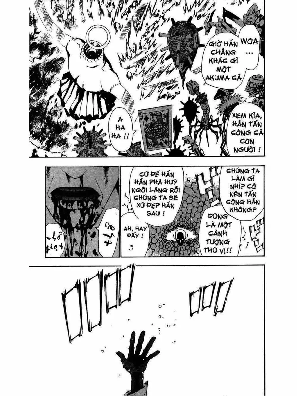 Truyện Tranh Quái Vật Sinh Ra Từ Linh Hồn Chết Chóc - D. Gray-Man trang 8