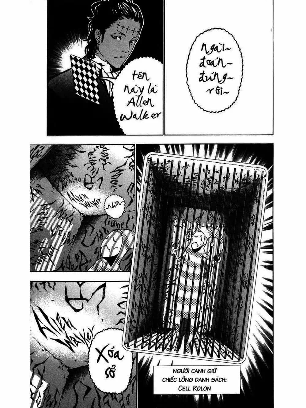 Truyện Tranh Quái Vật Sinh Ra Từ Linh Hồn Chết Chóc - D. Gray-Man trang 8