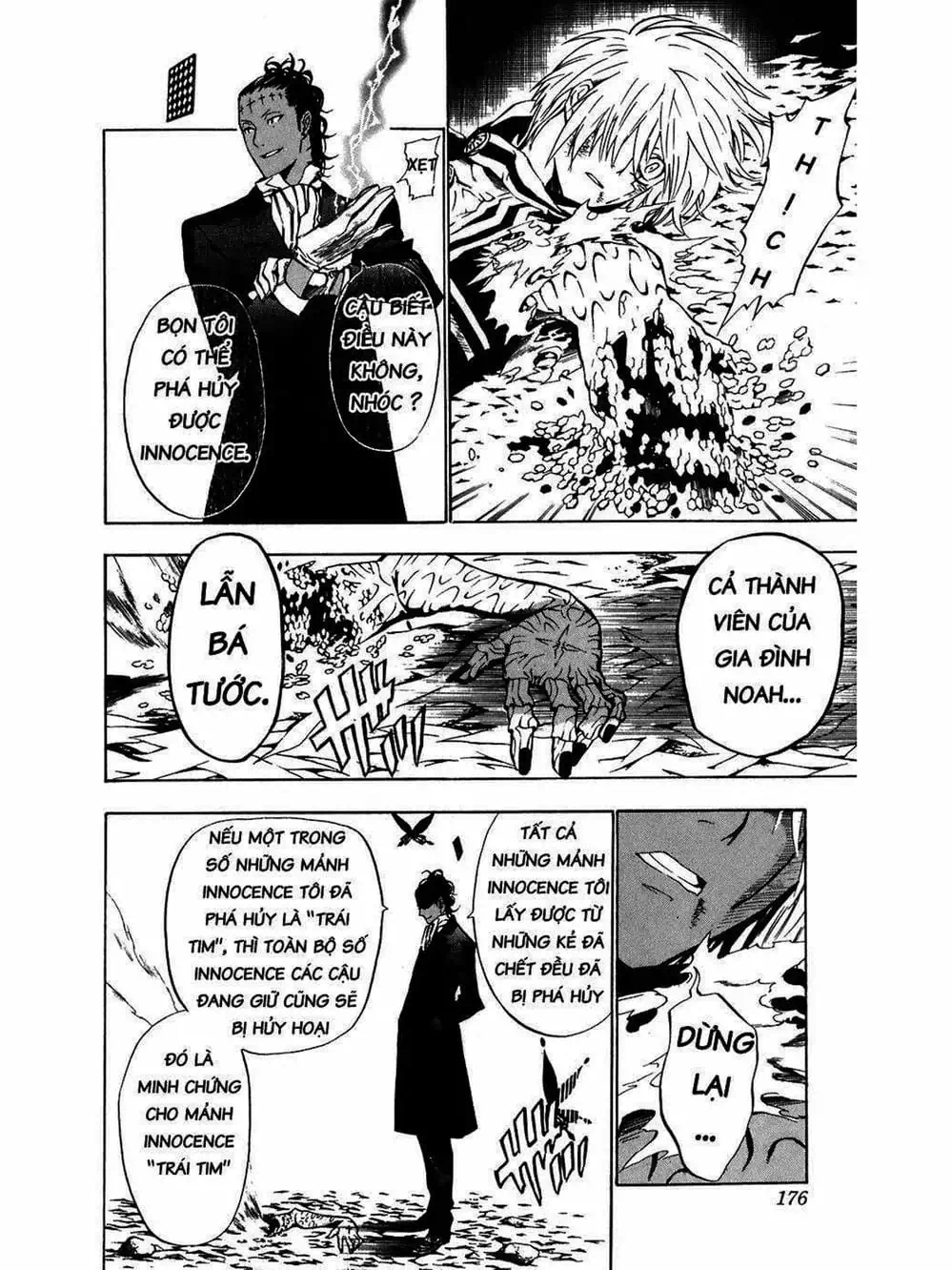 Truyện Tranh Quái Vật Sinh Ra Từ Linh Hồn Chết Chóc - D. Gray-Man trang 8