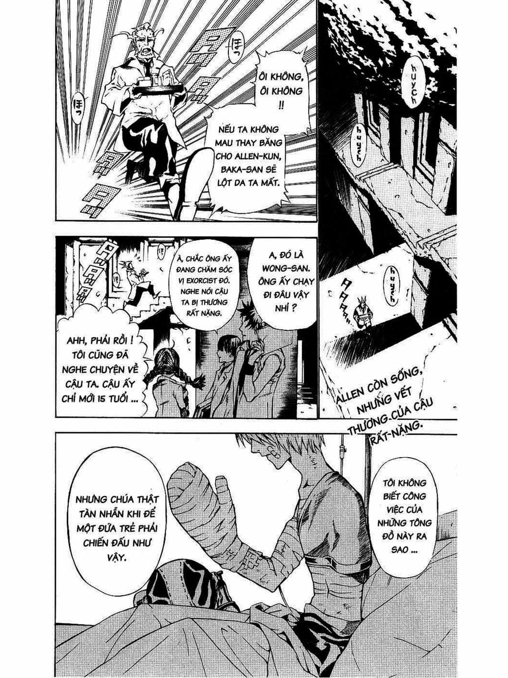 Truyện Tranh Quái Vật Sinh Ra Từ Linh Hồn Chết Chóc - D. Gray-Man trang 8