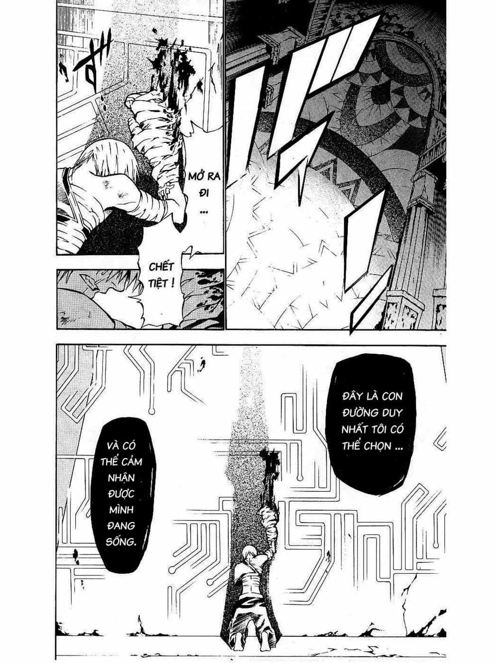 Truyện Tranh Quái Vật Sinh Ra Từ Linh Hồn Chết Chóc - D. Gray-Man trang 8