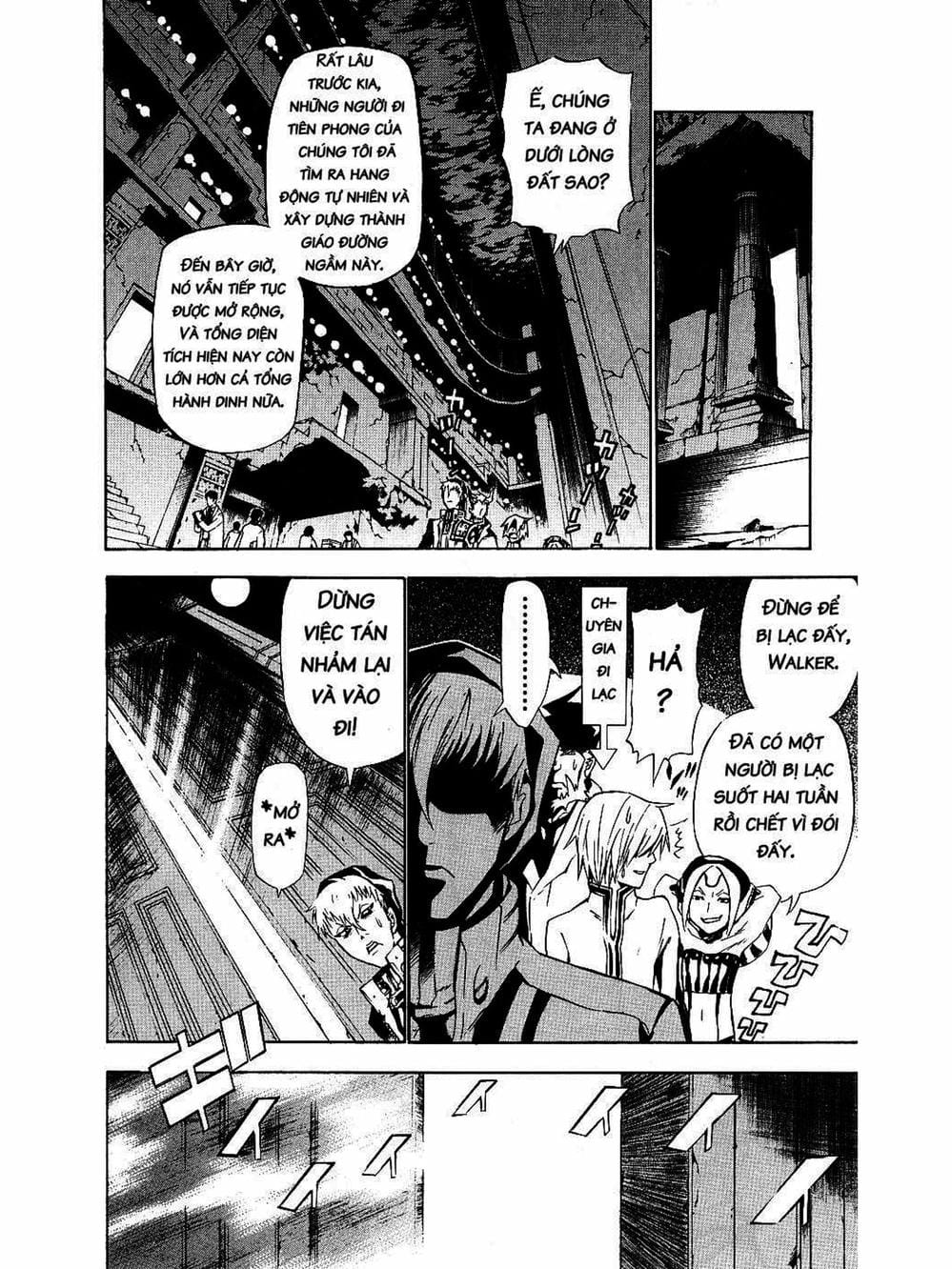 Truyện Tranh Quái Vật Sinh Ra Từ Linh Hồn Chết Chóc - D. Gray-Man trang 8