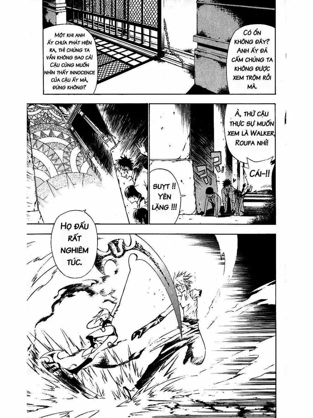 Truyện Tranh Quái Vật Sinh Ra Từ Linh Hồn Chết Chóc - D. Gray-Man trang 8